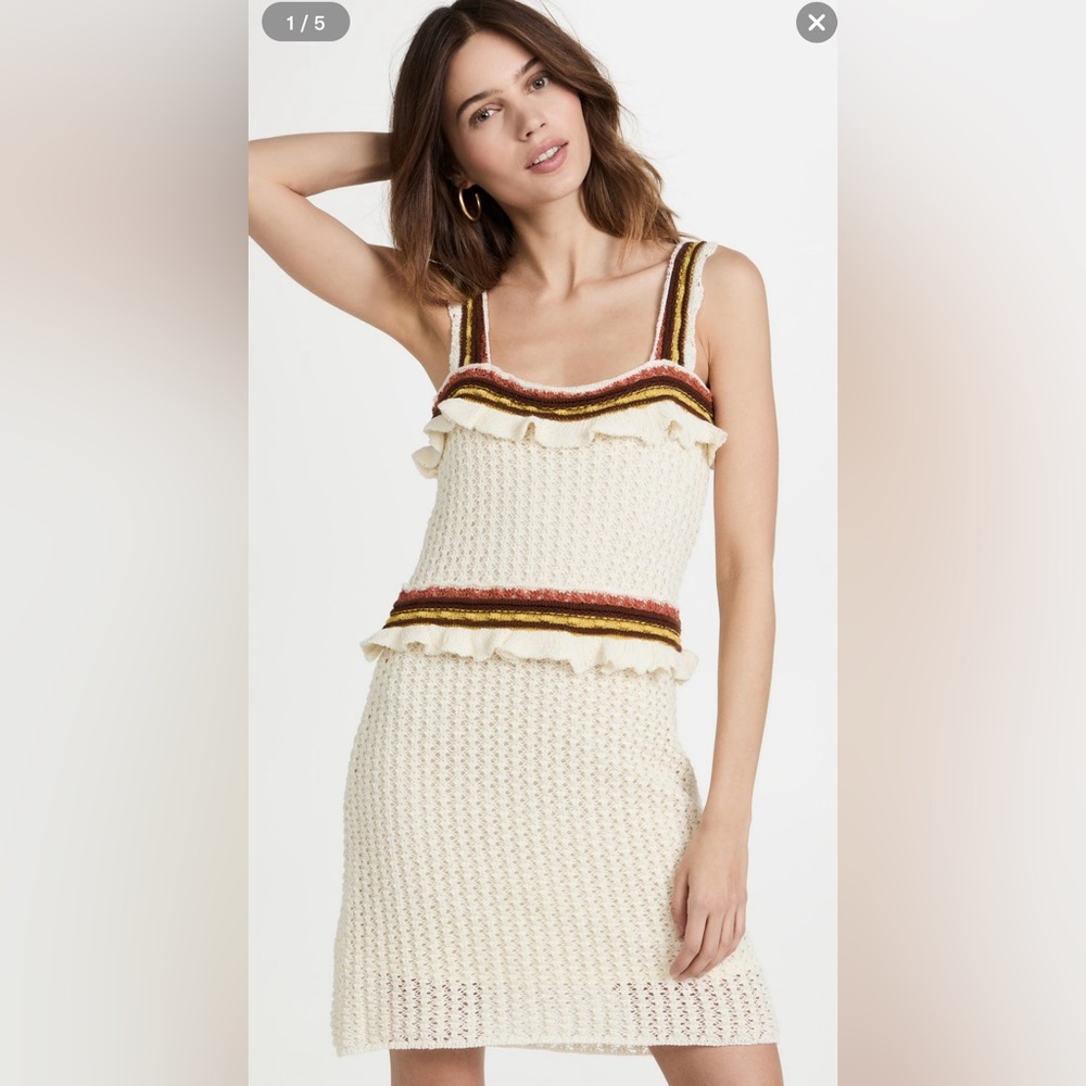 Mia Crochet‎ Mini Dress *NWT B13